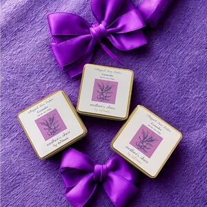🎄 Eu’Genia Mother’s Lavender Shea Butter Trio (Holiday Gift Set of 3) 6oz